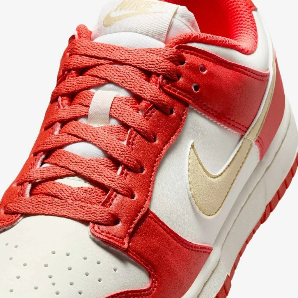 Nike Dunk Low Light Crimson & Team Gold
