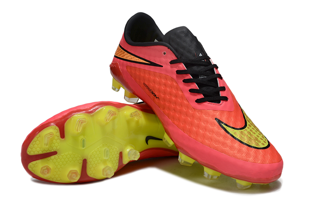 Chuteira Nike Hypervenom Phantom FG - Campo Laranja/Amarelo