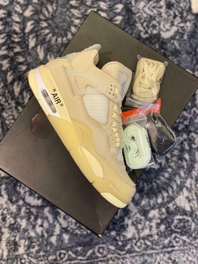 Nike Air Jordan 4 Retro - Off-White "Sail"