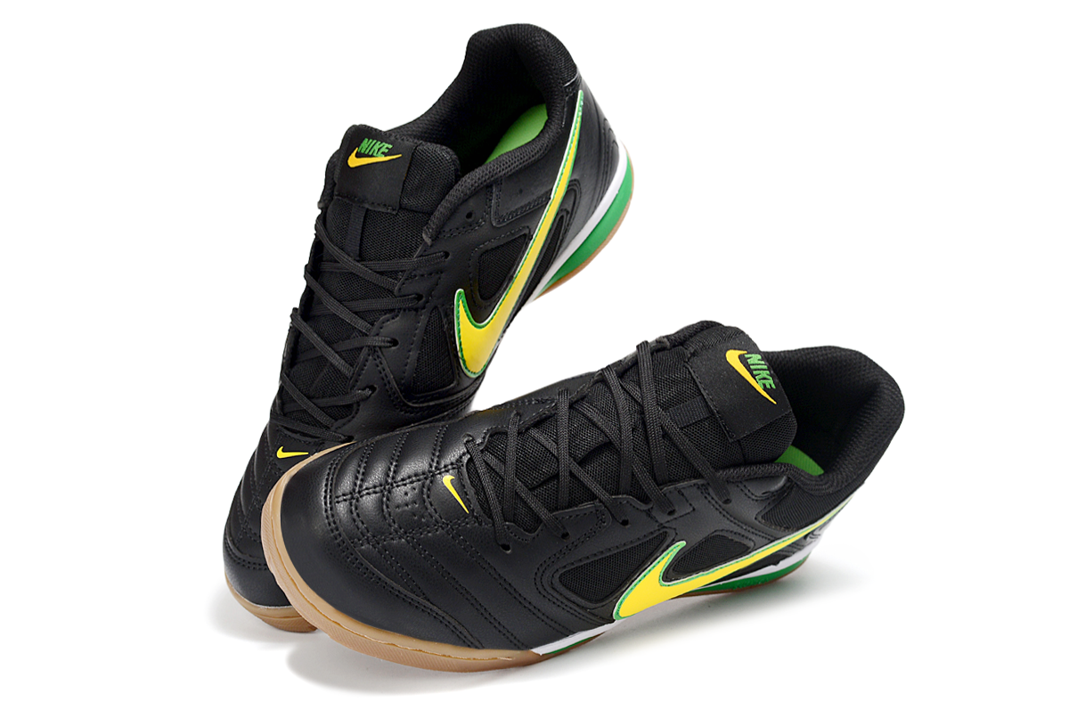 Futsal Nike Gato preta e amarela