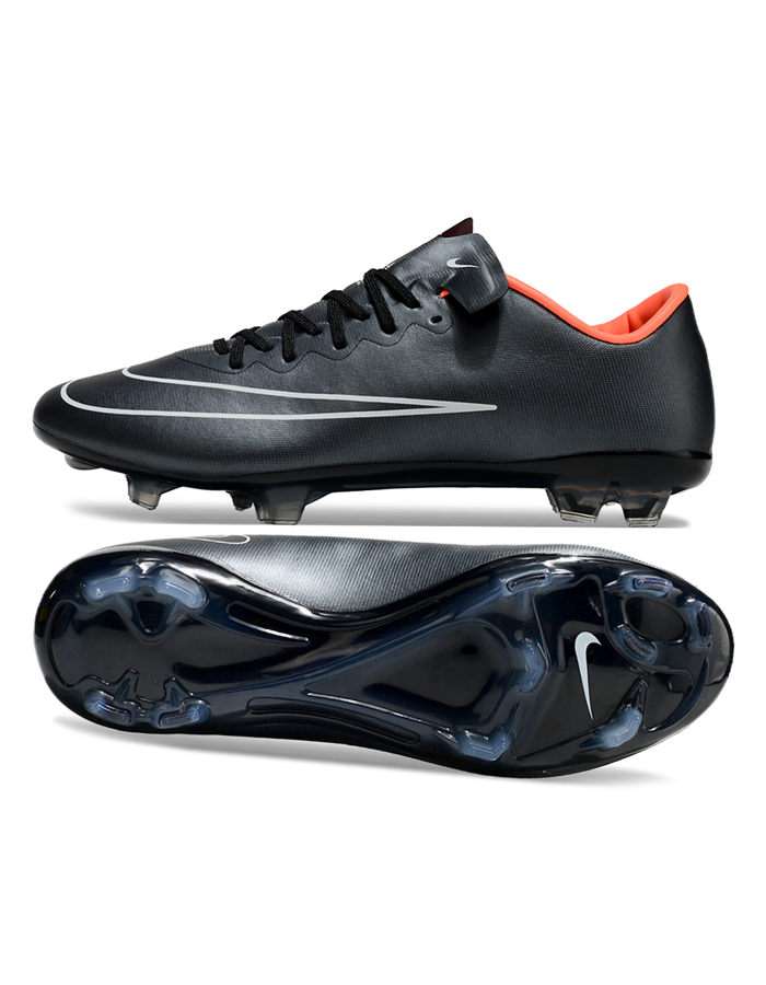 Chuteira Campo Nike Retrô Mercurial Vapor 10 FG Preta