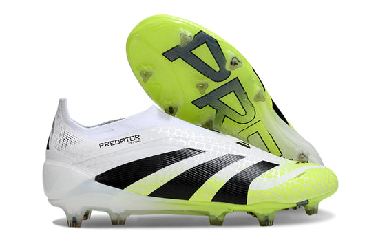 Adidas Campo Predator Elite Laceless FG Verde e branca