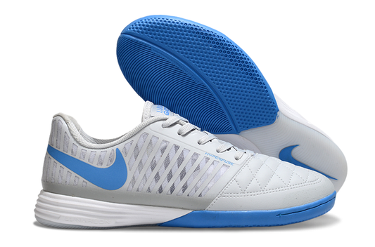 Nike Lunar Gato II Futsal - Branco Azul