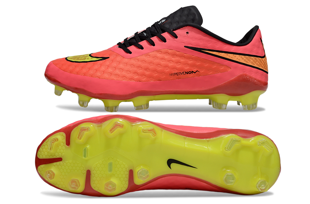 Chuteira Nike Hypervenom Phantom FG - Campo Laranja/Amarelo