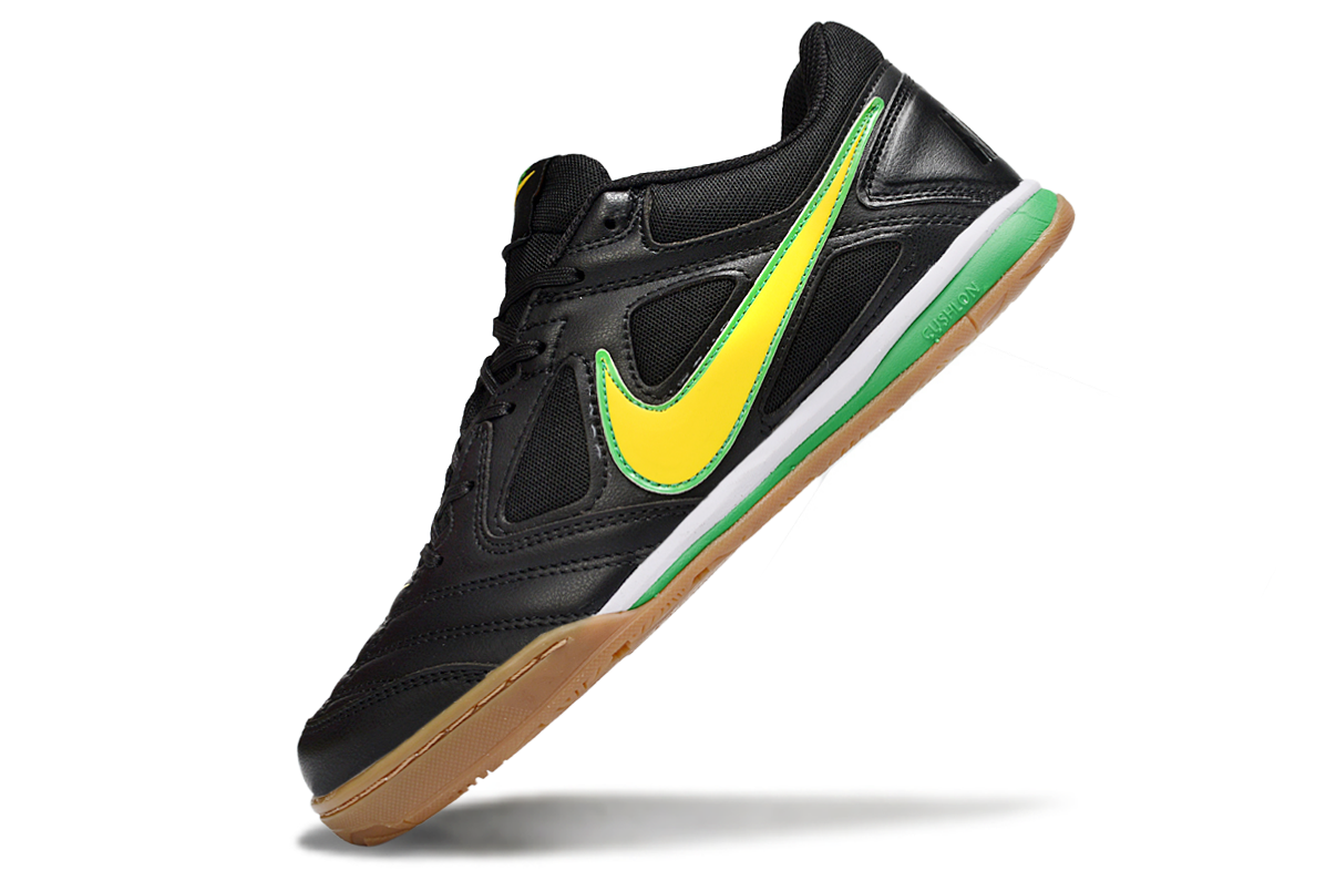 Futsal Nike Gato preta e amarela