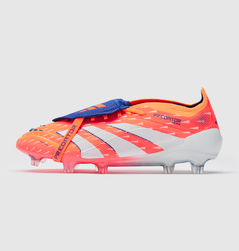 Chuteira Campo Adidas Predator LIN Elite Unissex - Laranja