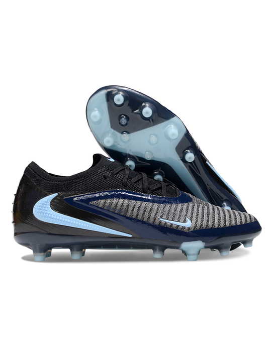 CHUTEIRA NIKE PHANTOM 6 ELITE CAMPO - PRETA E AZUL