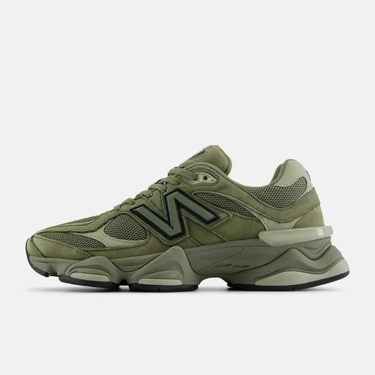 New Balance 9060 Dark Olivine Black