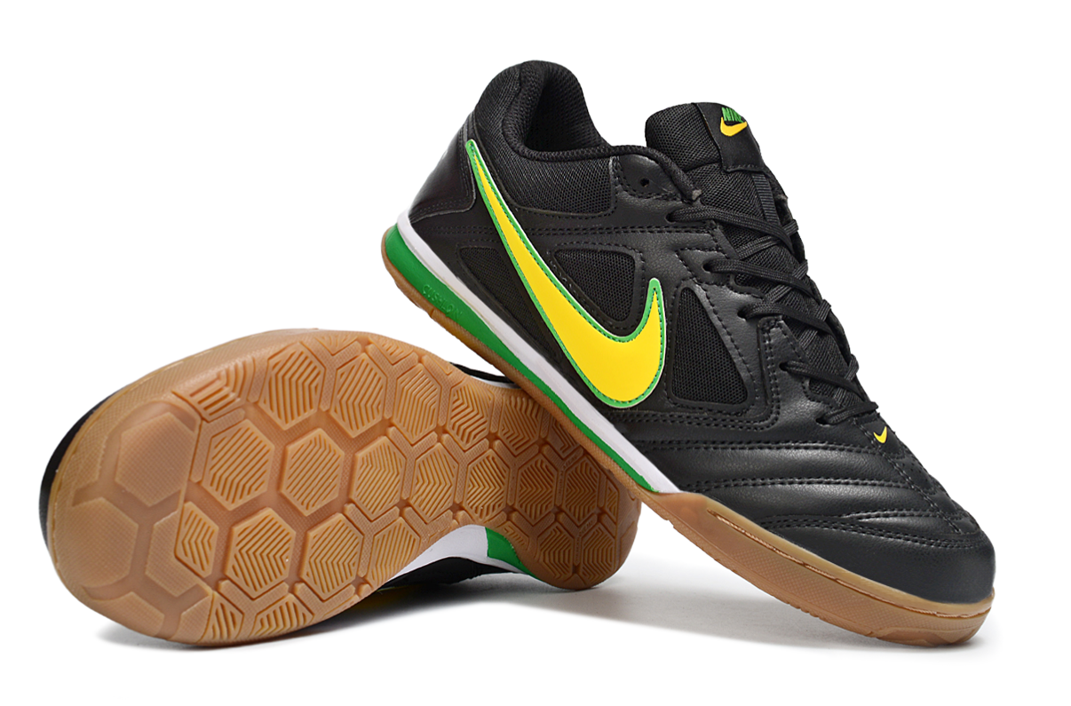 Futsal Nike Gato preta e amarela