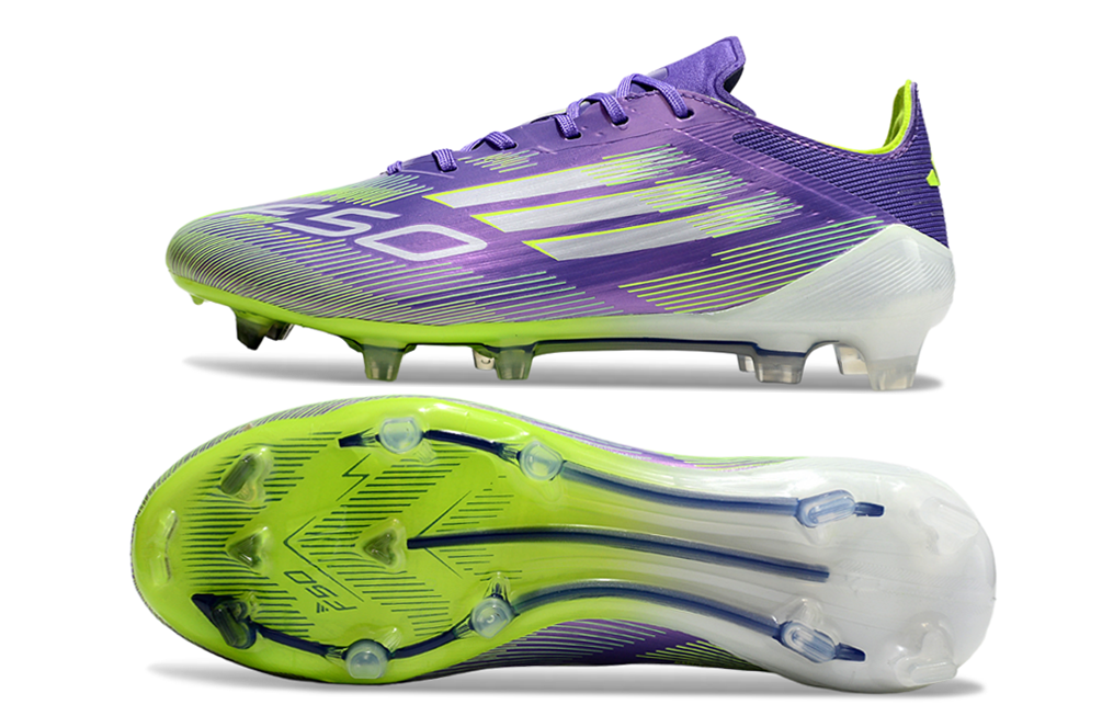 Chuteira Adidas F50 X Campo - Roxo/Verde