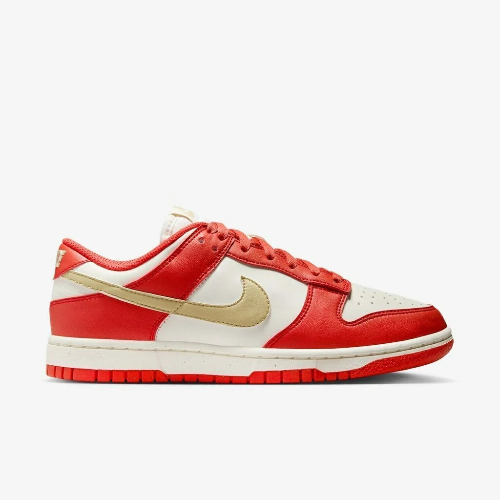 Nike Dunk Low Light Crimson & Team Gold