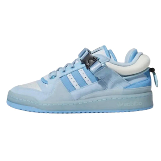 Tênis Bad Bunny x adidas Forum Buckle Low Blue Tint